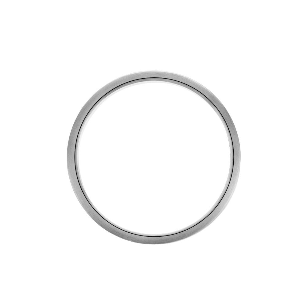 Alliance Tristan Argent Blanc - Alliances duo Homme | Marc Orian