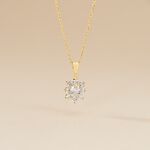 Collier Lisea Plaqu&eacute; Or Oxydes De Zirconium - Colliers avec pierres Femme | Marc Orian