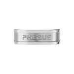 Bague Phebus Him Classique Acier Blanc - Bijoux fantaisie Homme | Marc Orian