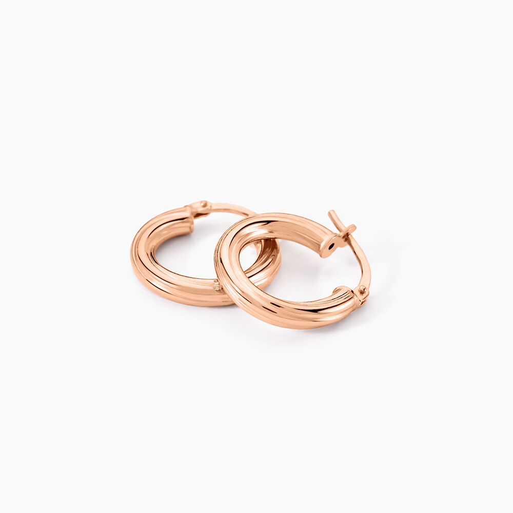 Cr&eacute;oles Maia Argent Rose - Cr&eacute;oles Femme | Marc Orian