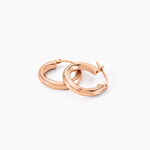Cr&eacute;oles Maia Argent Rose - Cr&eacute;oles Femme | Marc Orian