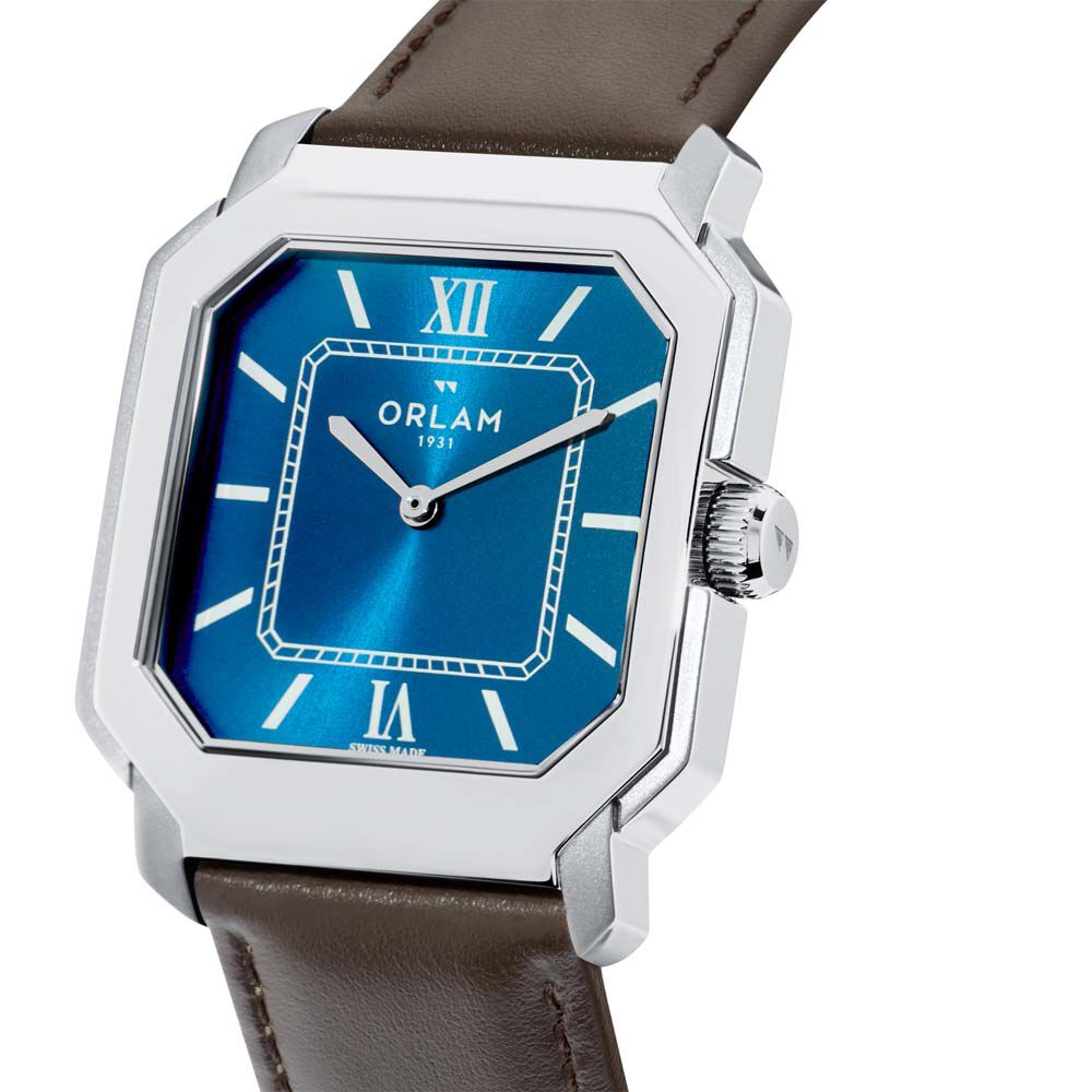Montre Orlam Heritage Bleu London - Montres &eacute;tanches Homme | Marc Orian
