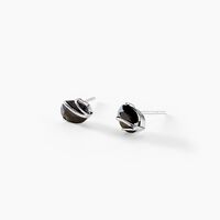 PRUDENCIA Damen Ohrstecker Weißgold 375 (9 Karat) Saphir Blau 2,02 ct