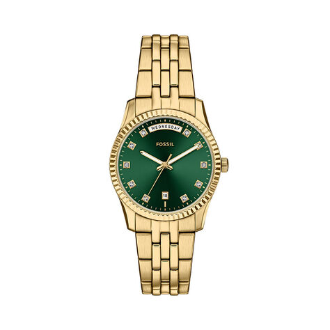 Montre Fossil Scarlette Vert - Montres &eacute;tanches Femme | Marc Orian