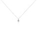 Collier Or Blanc Ruta Diamants - Colliers avec pierres Femme | Marc Orian