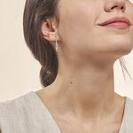 Boucles D'oreilles Pendantes Ainhoa Or Blanc Diamant - Pendantes Femme | Marc Orian