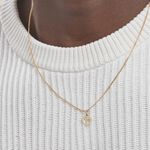 Pendentif Eudocie Coeur Lettre Or Jaune - Pendentifs Famille | Marc Orian