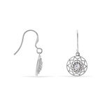 Boucles D'oreilles Pendantes Cassandria Argent  Oxyde De Zirconium - Pendantes Femme | Marc Orian