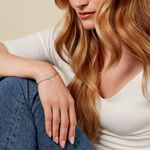 Bracelet Antonya Argent Blanc - Bracelets fantaisie Femme | Marc Orian