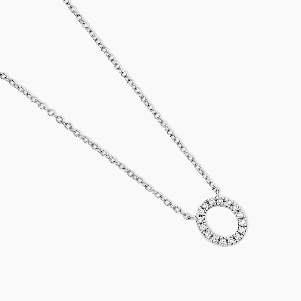 Collier Argent Umbria Oxydes De Zirconium - Colliers solitaires Femme | Marc Orian