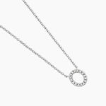 Collier Argent Umbria Oxydes De Zirconium - Colliers solitaires Femme | Marc Orian