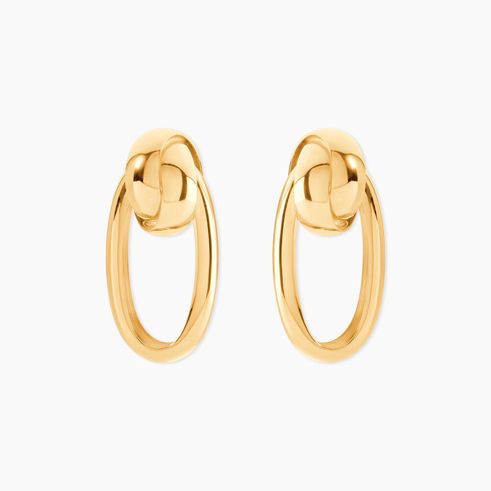 Boucles D'Oreilles Pendantes Daphney Or Jaune - Pendantes Femme | Marc Orian