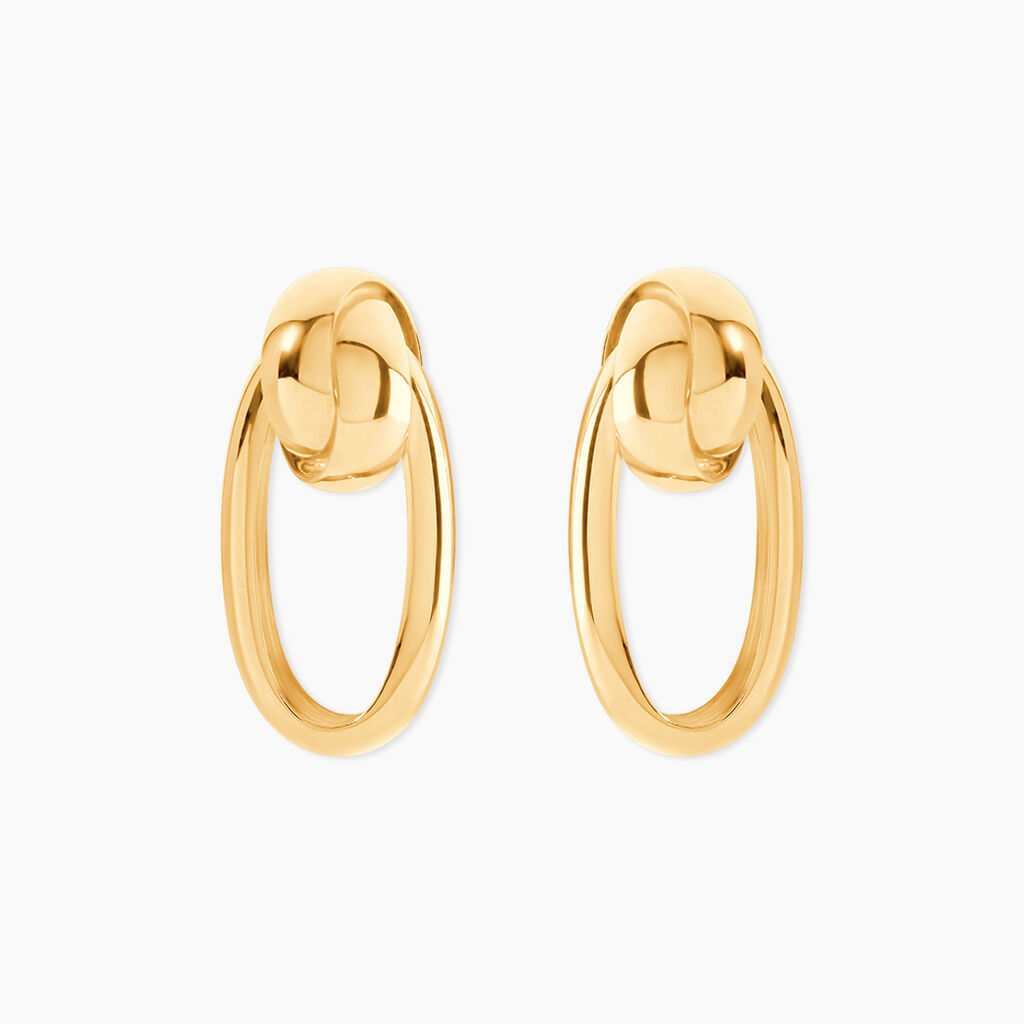 Boucles D'Oreilles Pendantes Daphney Or Jaune - Pendantes Femme | Marc Orian