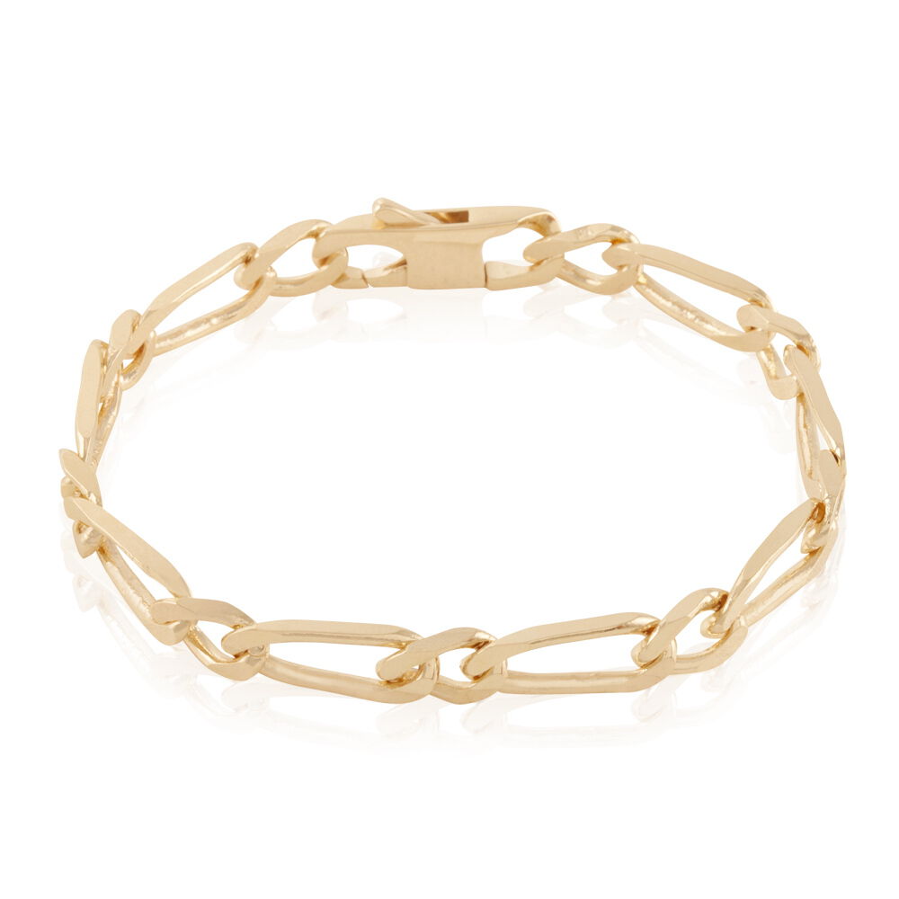Bracelet Cameron Plaqu&eacute; Or Jaune - Bracelets mailles Femme | Marc Orian