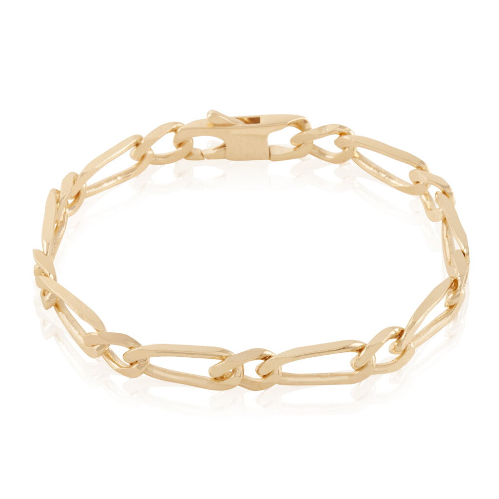 Bracelet Cameron Plaqu&eacute; Or Jaune - Bracelets mailles Femme | Marc Orian