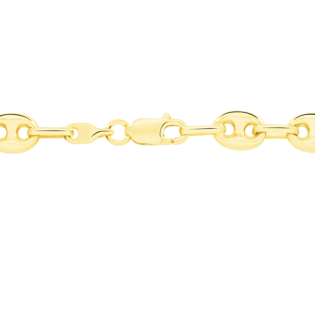 Collier Maille Dami Maille Grain De Cafe Or Jaune - Chaines Homme | Marc Orian