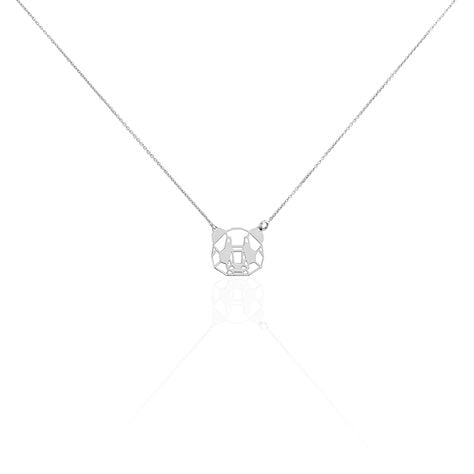 Collier Romy Origami Argent Blanc - Colliers Femme | Marc Orian