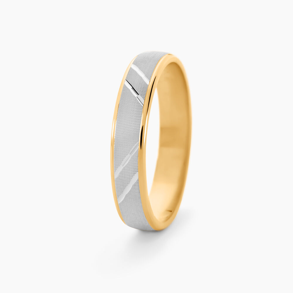 Alliance Antone Or Bicolore - Alliances duo Unisex | Marc Orian