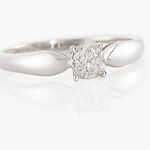 Bague Louisanna Or Blanc Diamant - Parures de mariage Femme | Marc Orian