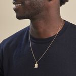 Pendentif Hanne Ange Parchemin Or Jaune - Bijoux personnalis&eacute;s Famille | Marc Orian