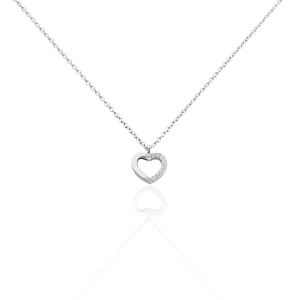 Collier Argent Saverio Oxydes De Zirconium - Colliers avec pierres Femme | Marc Orian