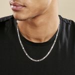 Chaine Jeremi Argent Blanc - Chaines Homme | Marc Orian