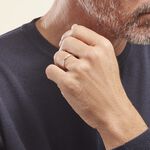 Alliance Manig Ruban Plat Or Bicolore - Alliances duo Unisex | Marc Orian