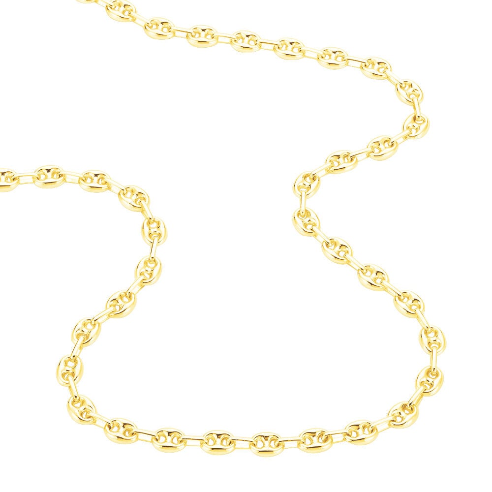 Collier Maille Dami Maille Grain De Cafe Or Jaune - Chaines Homme | Marc Orian
