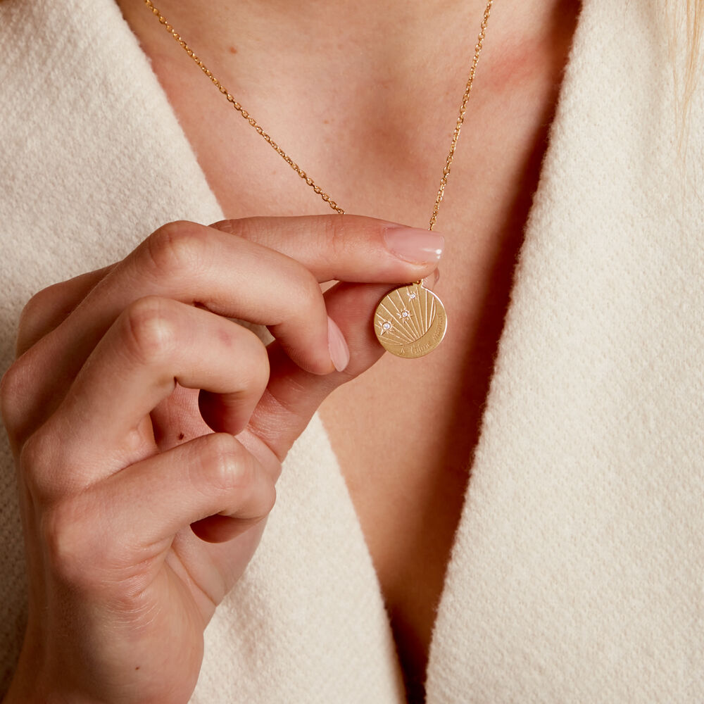 Collier Amai Plaqué Or Jaune Oxyde De Zirconium - Colliers avec pierres Femme | Marc Orian