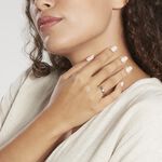 Alliance Strie Fantaisie Demi Jonc Classique Or Bicolore - Alliances duo Unisex | Marc Orian