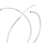 Cr&eacute;oles Argent Blanc Olympia - Grosses cr&eacute;oles Femme | Marc Orian