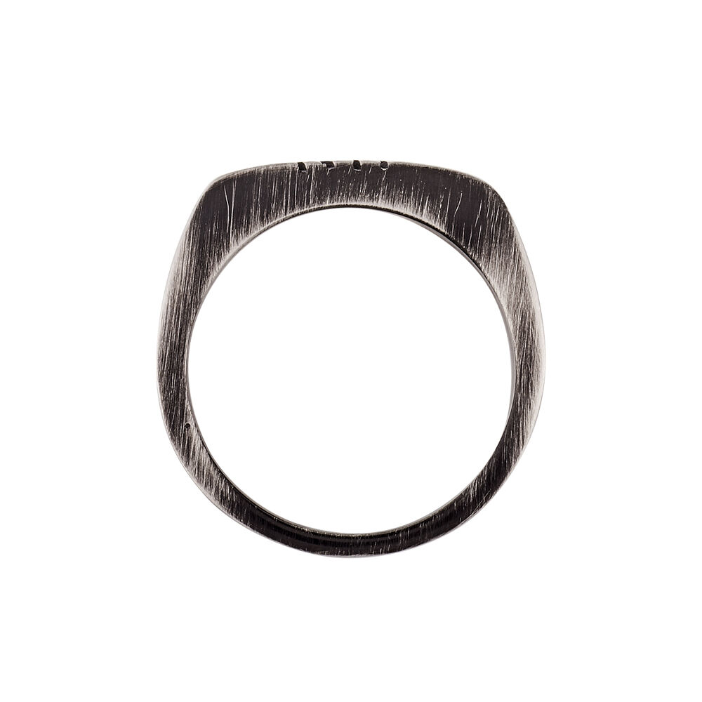 Chevalière Kelssy Acier Gris - Bijoux fantaisie Homme | Marc Orian