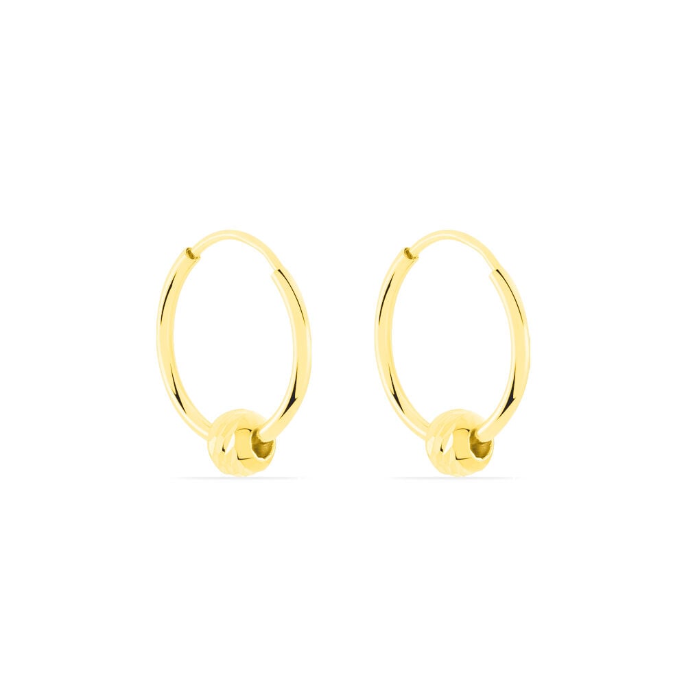 Cr&eacute;oles Anaell Or Jaune - Cr&eacute;oles Femme | Marc Orian