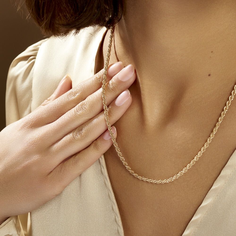 Collier Azelys Plaqué Or Jaune - Chaines Femme | Marc Orian