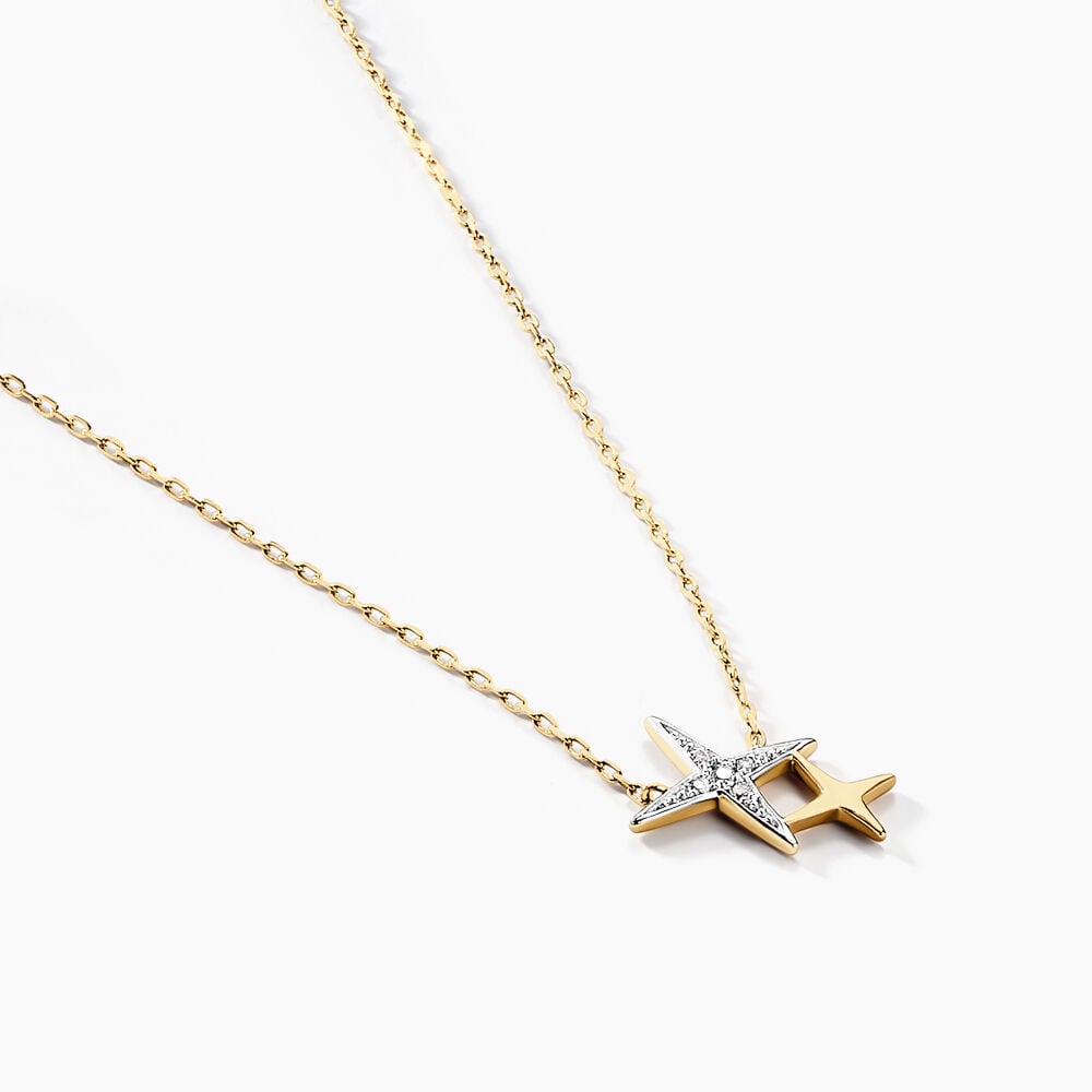 Collier Lumiere Or Jaune Oxyde De Zirconium - Colliers avec pierres Femme | Marc Orian