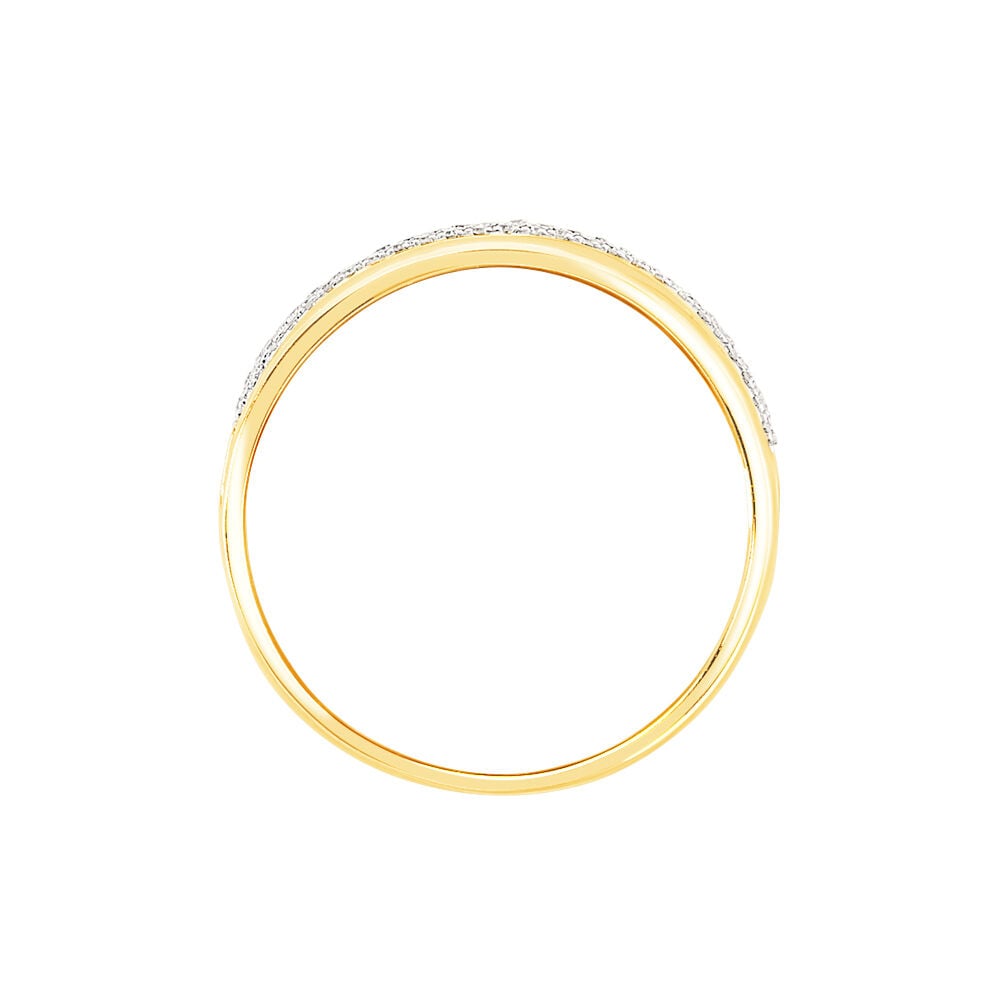 Bague Tima Or Jaune Diamant - Parures de mariage Femme | Marc Orian
