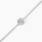 Bracelet Trivia Argent Blanc Oxyde De Zirconium - Bracelets fantaisie Femme | Marc Orian
