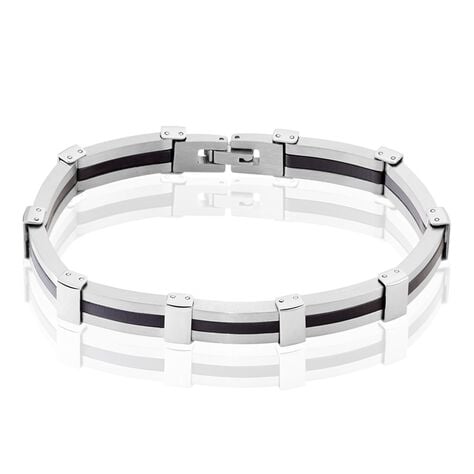 Bracelet Rene Acier Blanc - Bracelets cha&icirc;nes Homme | Marc Orian
