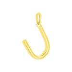 Pendentif Lettre U Or Jaune Oxyde - Pendentifs Famille | Marc Orian