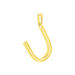 Pendentif Lettre U Or Jaune Oxyde - Pendentifs Famille | Marc Orian