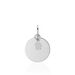 Pendentif Zodiaque Rond Argent Blanc - Bijoux personnalisés Famille | Marc Orian