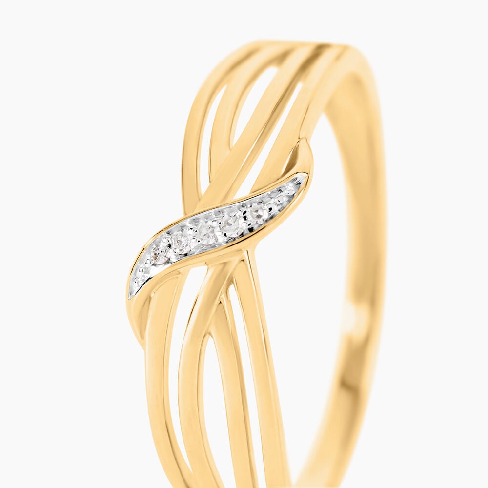 Bague Guerino Or Jaune Diamant - Bagues pierres précieuses Femme | Marc Orian