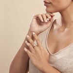 Bague Solitaire Zoura Plaqu&eacute; Or Jaune Oxyde De Zirconium - Bijoux fantaisie Femme | Marc Orian