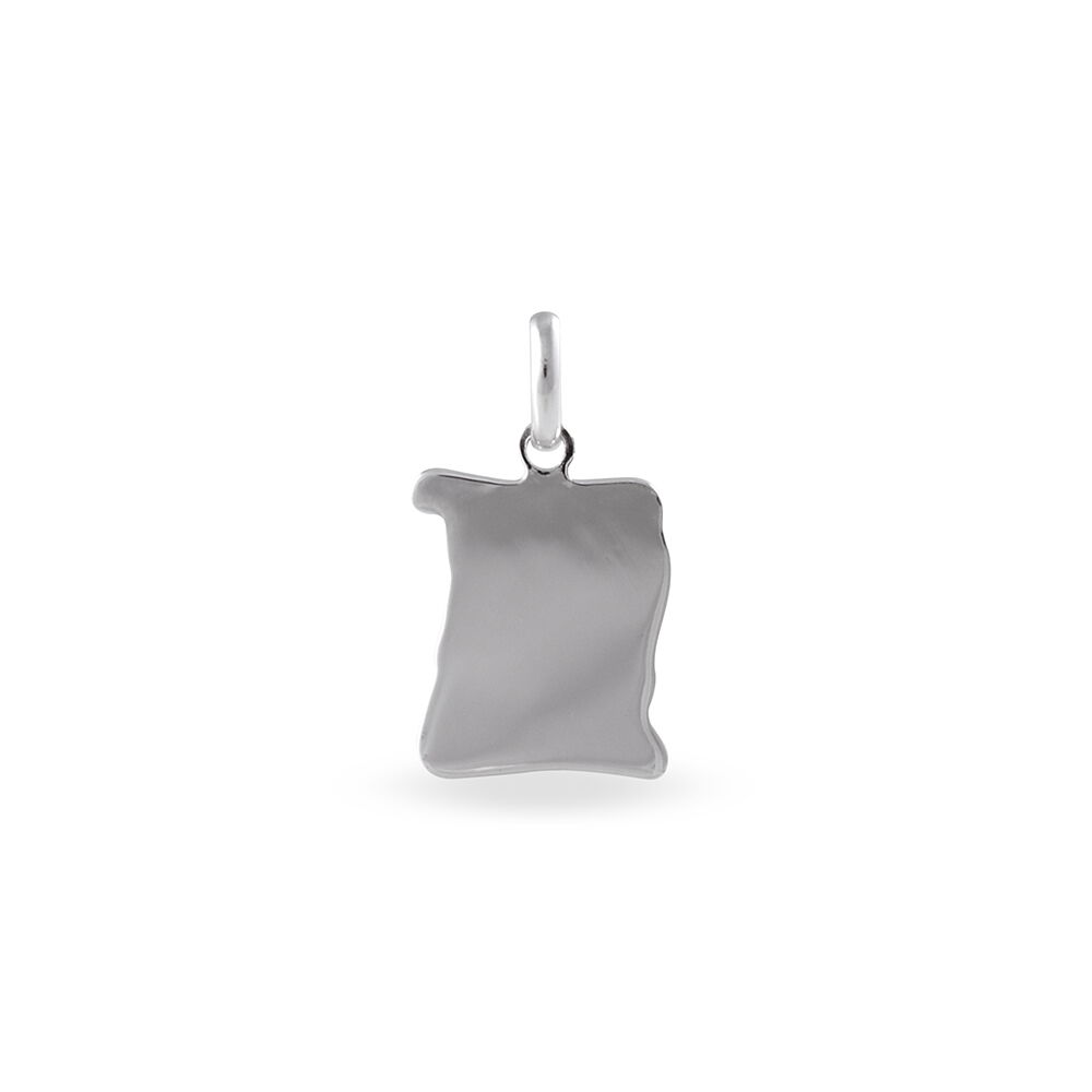 Pendentif Tamika Argent Blanc - Bijoux personnalis&eacute;s Famille | Marc Orian