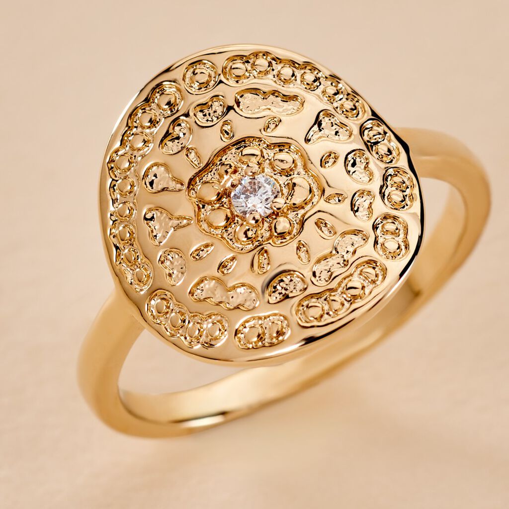 Bague Laurina Plaqué Or Jaune Oxyde De Zirconium - Bague fantaisie Femme | Marc Orian