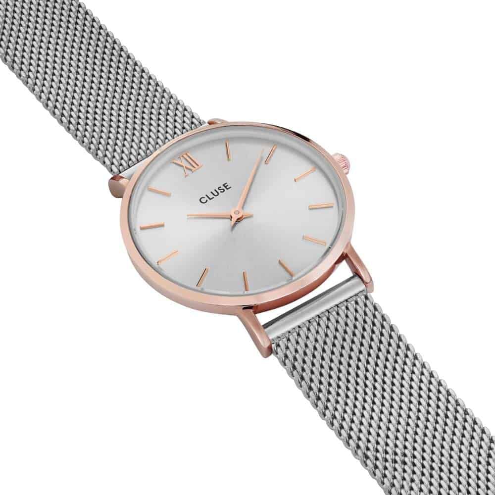Montre cluse deals argent femme