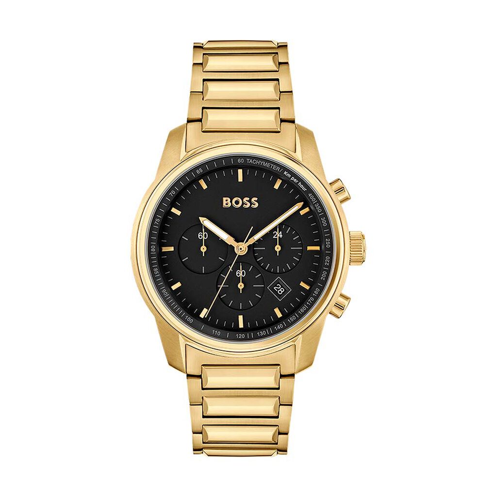 Montre Boss Trace Noir - Montres classiques Homme | Marc Orian