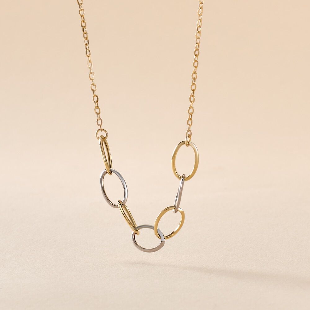 Collier Lucette Or Bicolore - Colliers Femme | Marc Orian