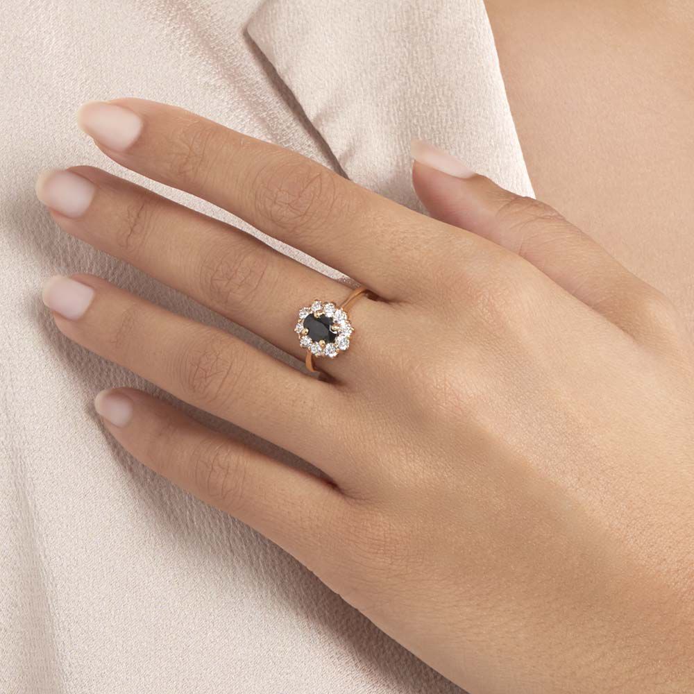 Bague Insaf Plaqué Or Jaune Oxyde De Zirconium - Solitaires Femme | Marc Orian