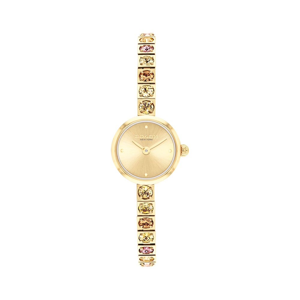 Montre Coach Iris Dor&eacute; - Montres &eacute;tanches Femme | Marc Orian